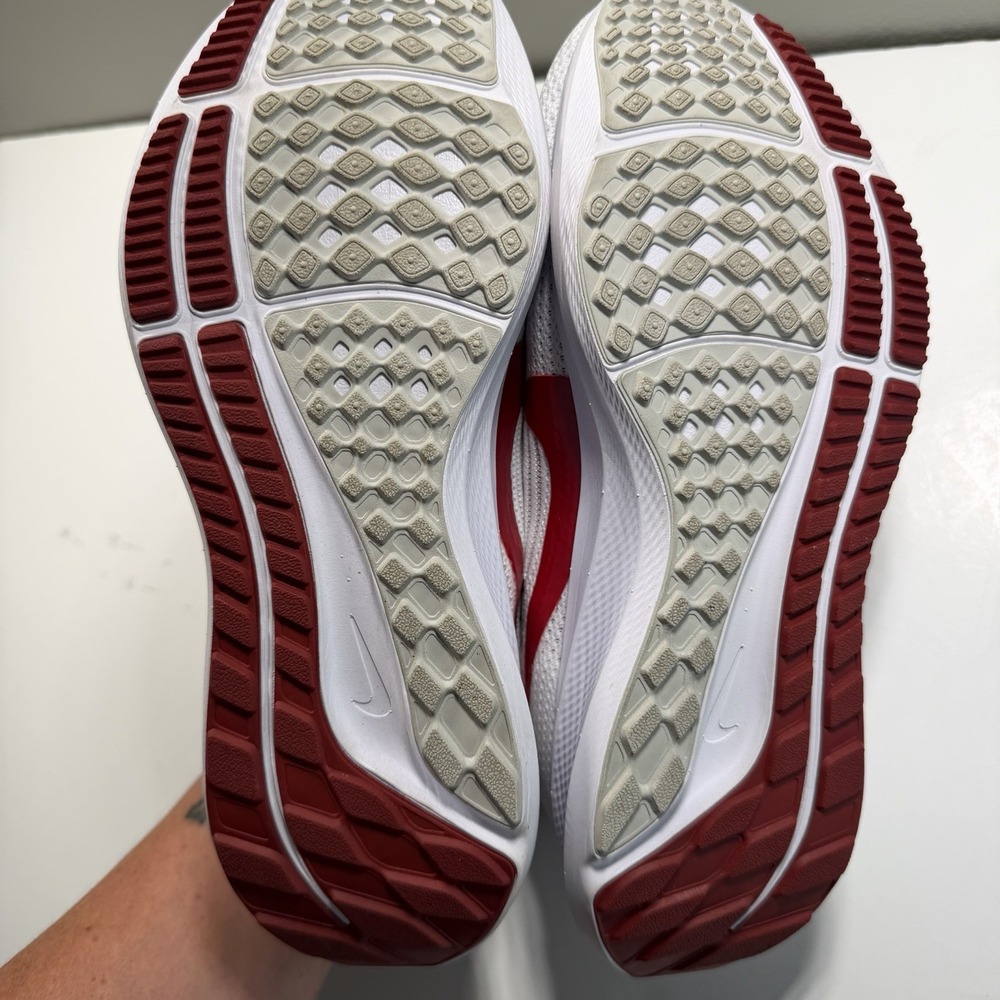 Nike Women's University Of Alabama Sneaker 5.5 White Grey Crimson - Picture 10 of 13